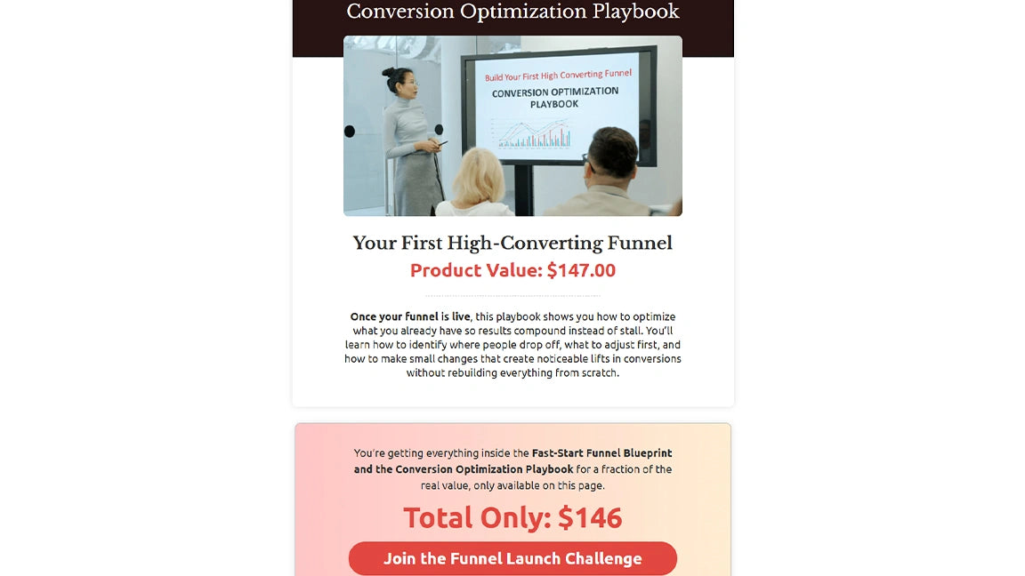 GoHighLevel Sales Funnel for Coaching - Optimization Playbook