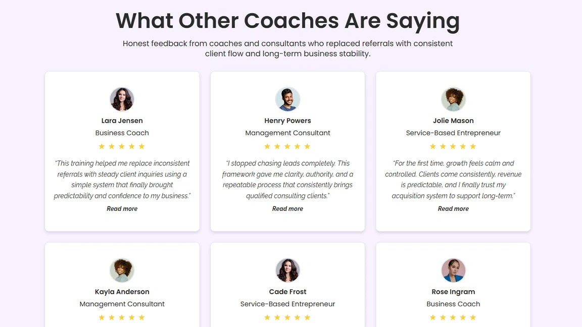 GoHighLevel Webinar Funnel for Coaching - Coaches