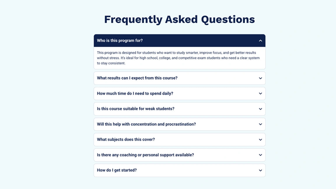 Lead Generation Funnel for Education - FAQ