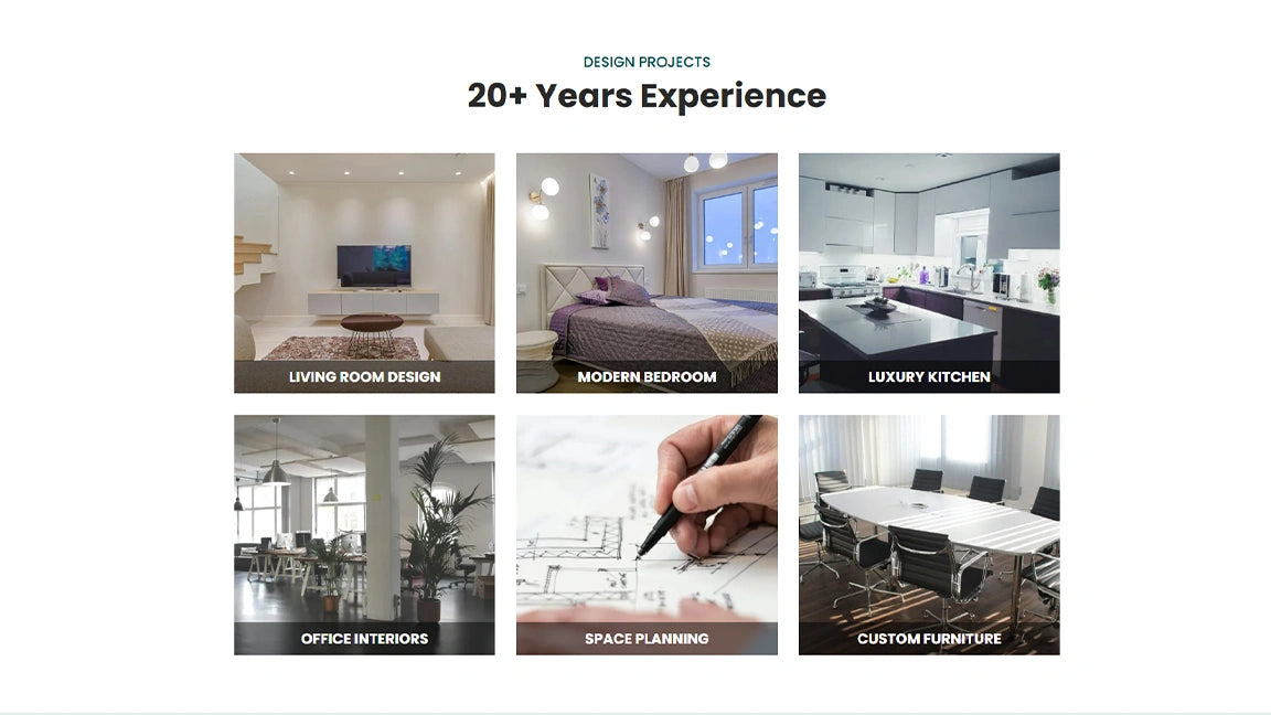 GoHighLevel Lead Generation Funnel for Interior Design - Design Project