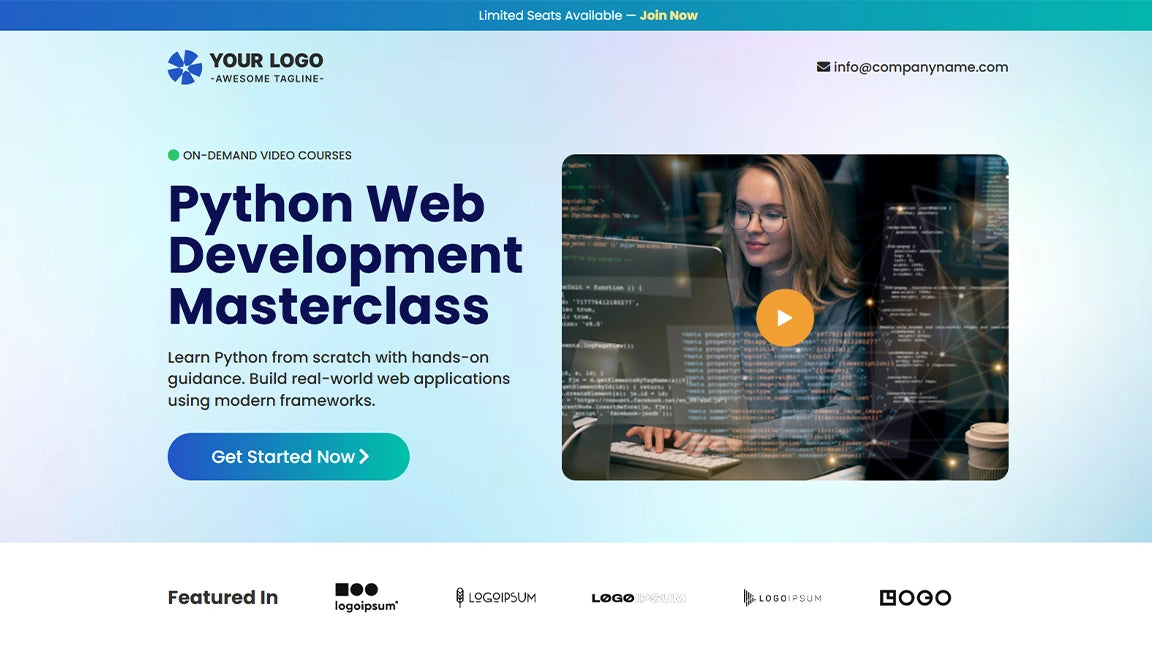 GoHighLevel Lead Generation Funnel for Online Courses - Optin