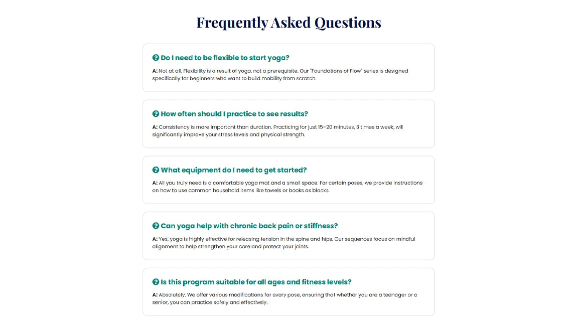 GoHighLevel Lead Generation Funnel for Yoga & Wellness - FAQ