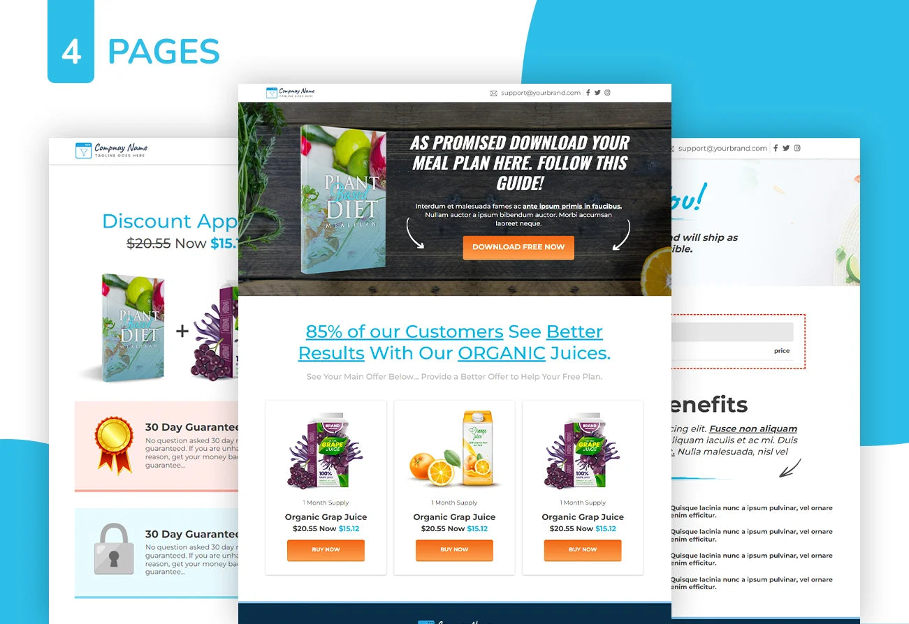 health planner sales funnel