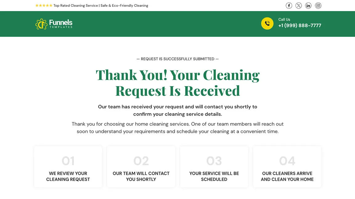 Thank You Home Cleaning – Book More Cleaning Jobs Easily