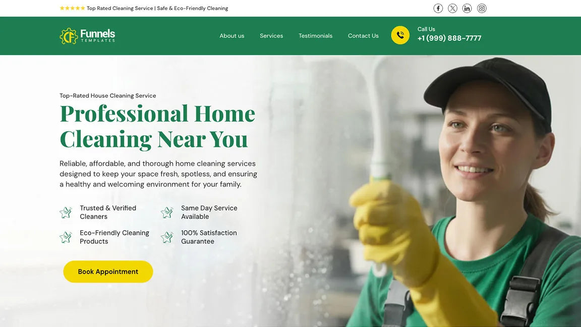 Professional Home Cleaning – Book More Cleaning Jobs Easily