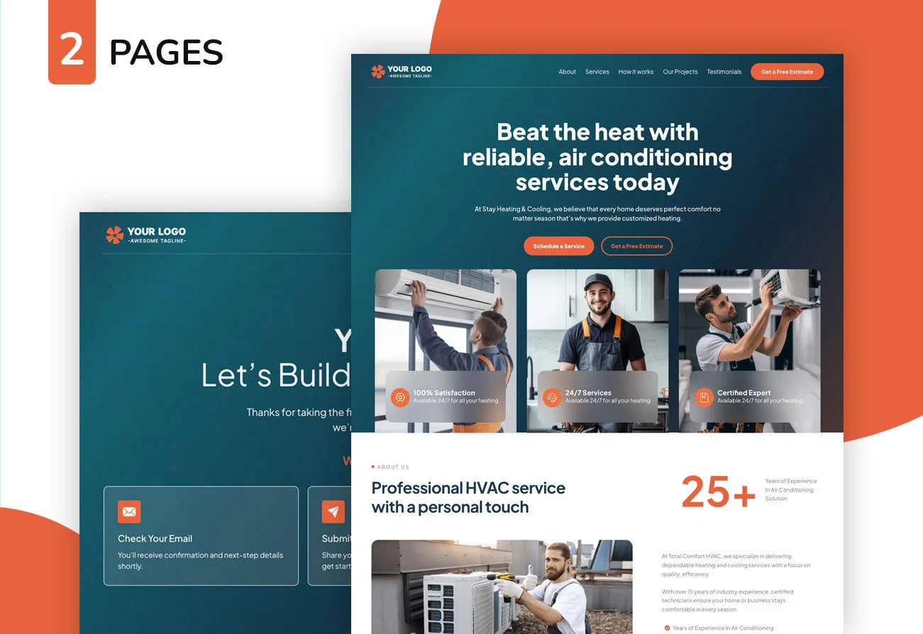 HVAC Services – AC Repair & Installation Booking
