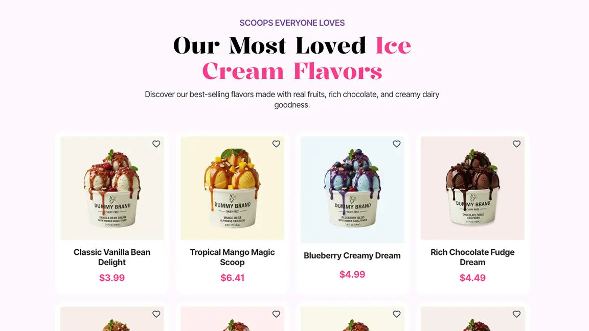 Everyone loves Ice Cream