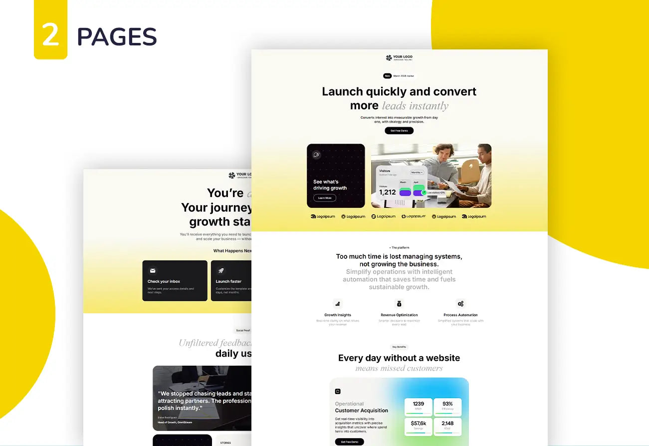 GoHighLevel Lead Generation Funnel for Business Growth – Marketing & SaaS