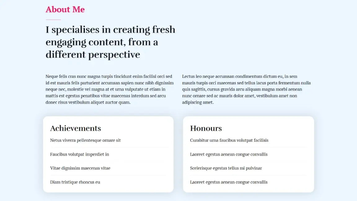 Lead Generation Funnel for Personal Branding - About Us