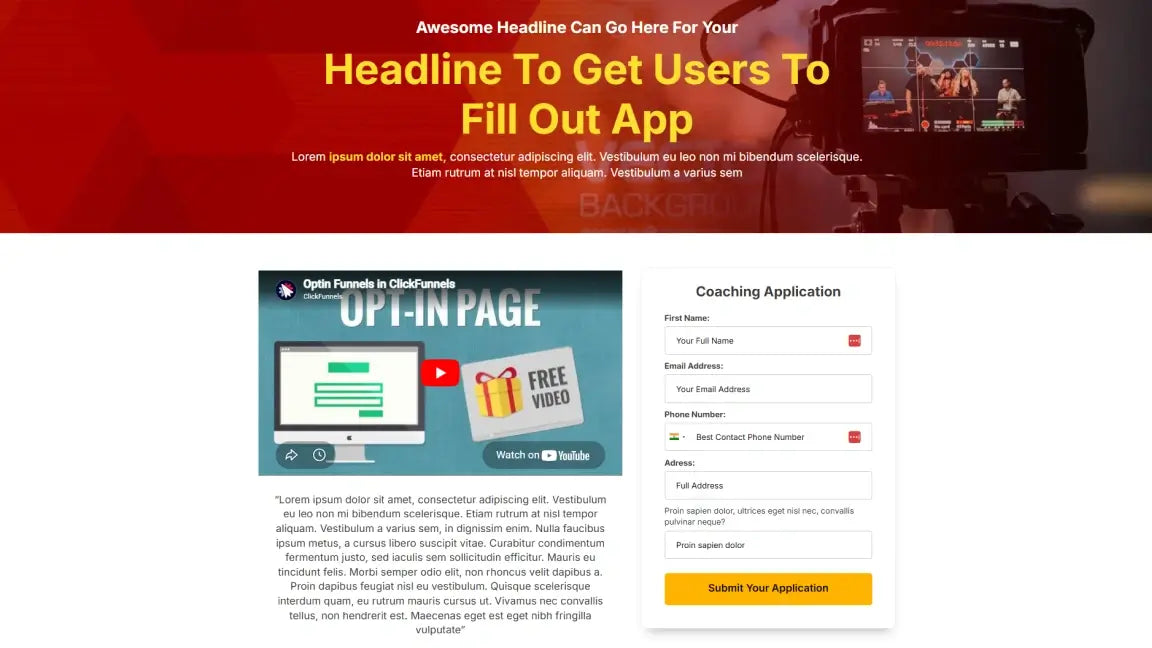lead-generation-funnel-for-youtube-creators-channel-growth-order-page