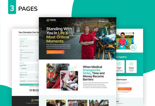 Medical Emergencies Funnel: Get Help in Urgent Moments