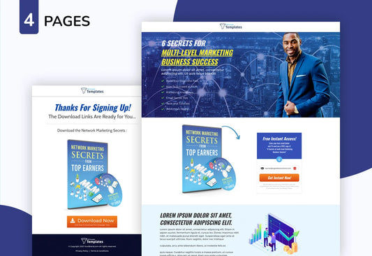 Multi-level Marketing Free Sales Funnel Template