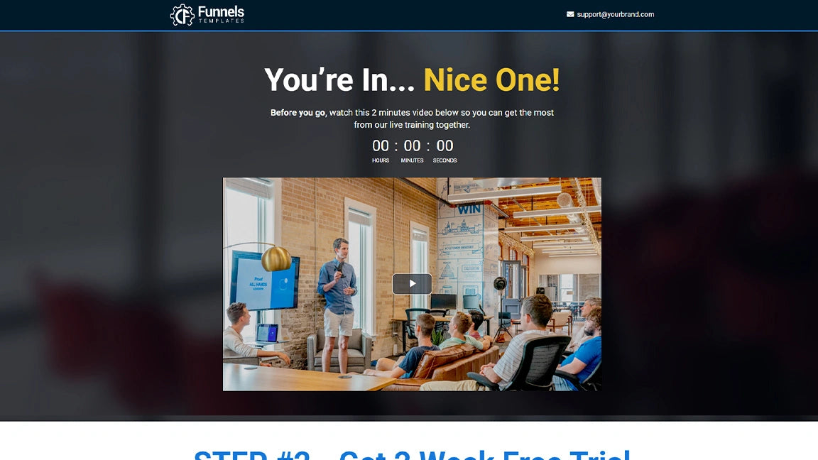 Nice One - Online Training & Course Sales