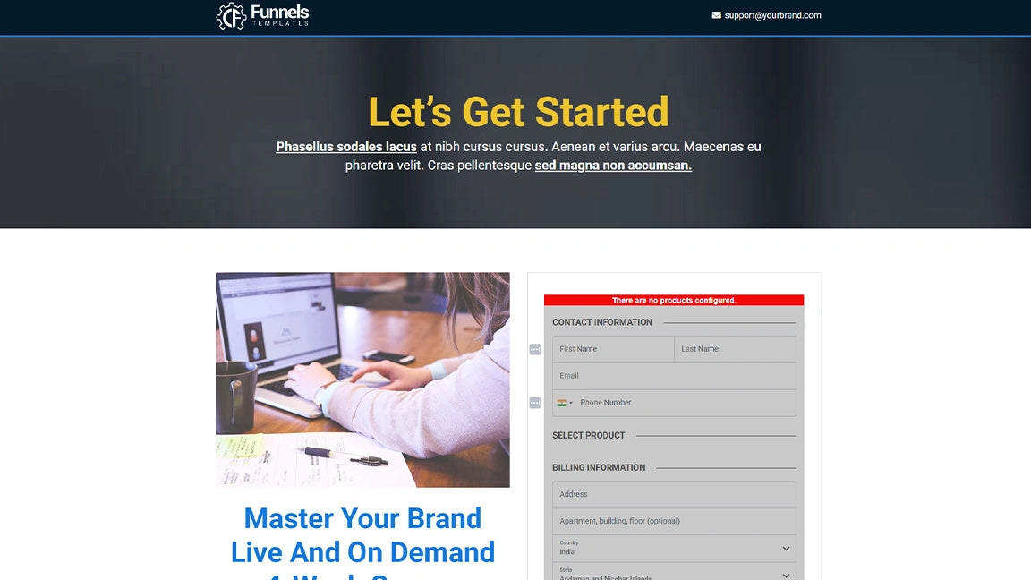 Let's Get Started - Online Training & Course Sales