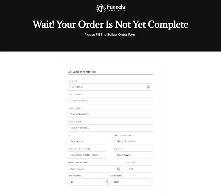 Order Form