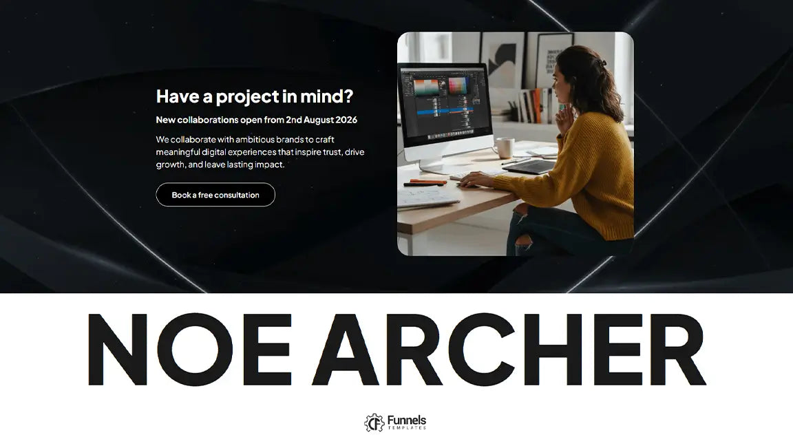 Personal Portfolio Funnel for Freelancers - Have a project in mind