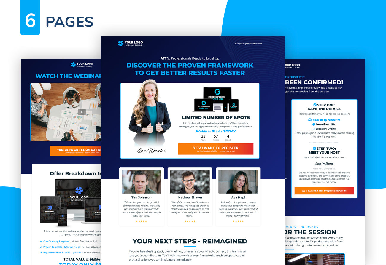 Professional Development Webinar Funnel Thumbnail