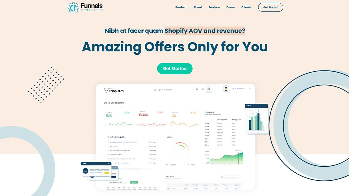 SaaS Funnel for Project Management Software - Banner