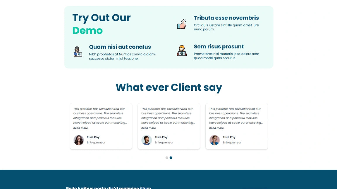 SaaS Funnel for Project Management Software - What ever client say