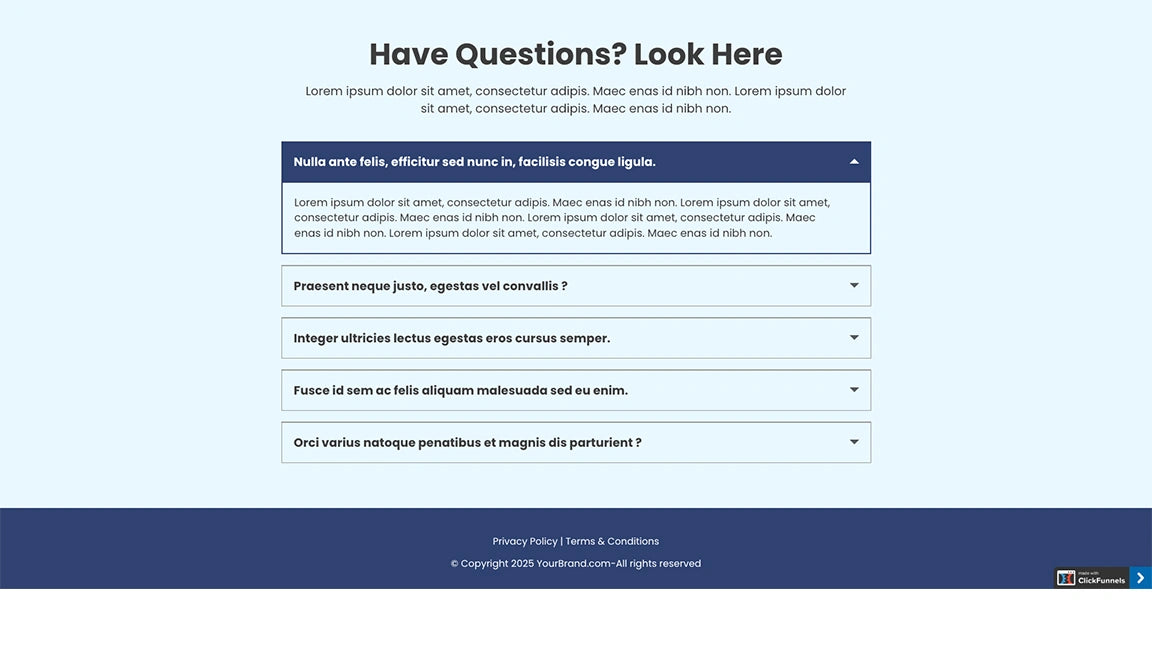 Sales Funnel for eBook Marketing - FAQs