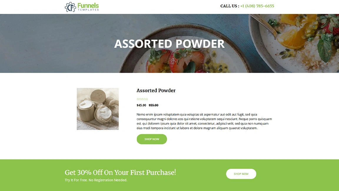 sales-funnel-for-organic-ecommerce-products-detail-page-page