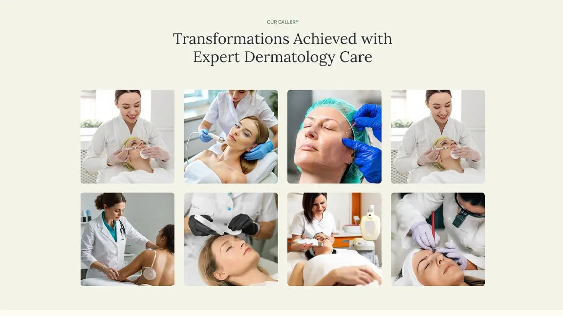 Dermatology Funnel for Skincare Clinics - Our Gallery