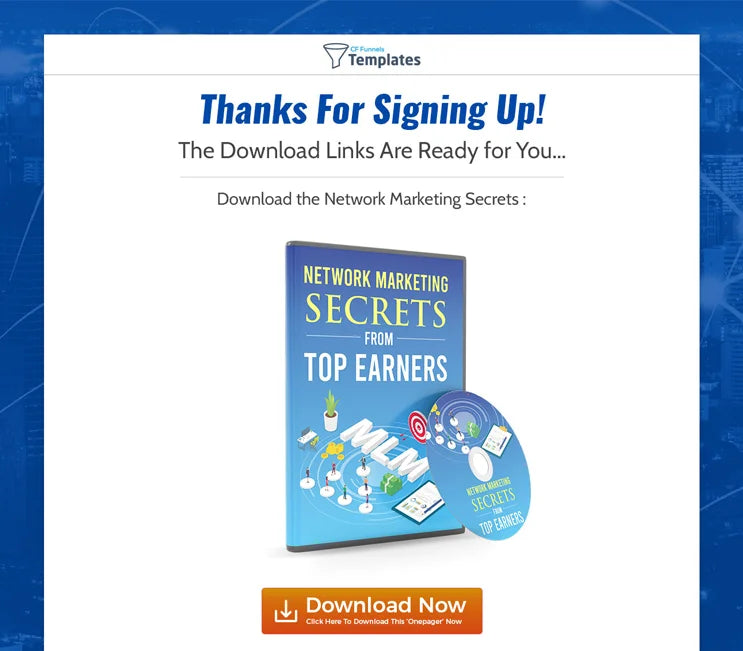 Multi-level Marketing Free - Thank You