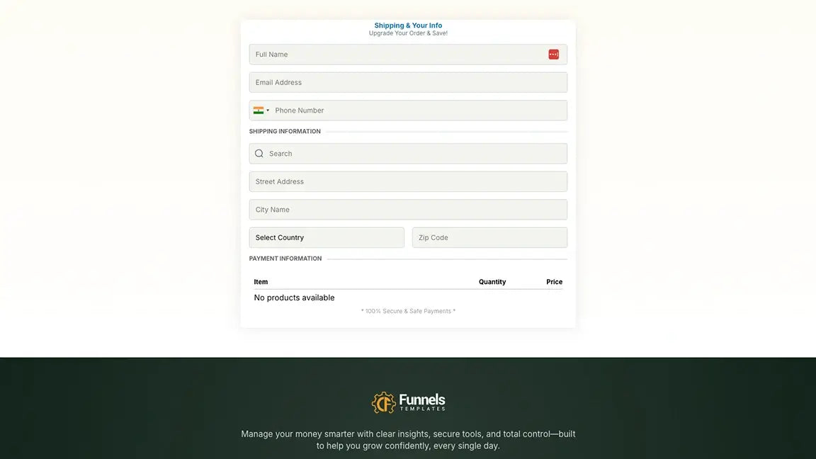 Tree plantation campaign donation form