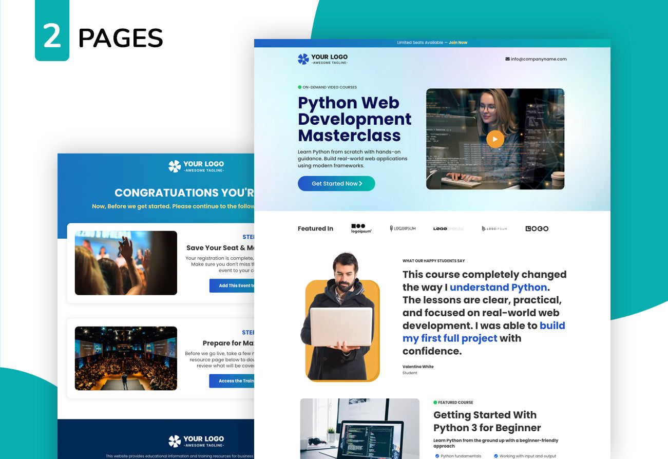 Web Development Course Funnel Thumbnail