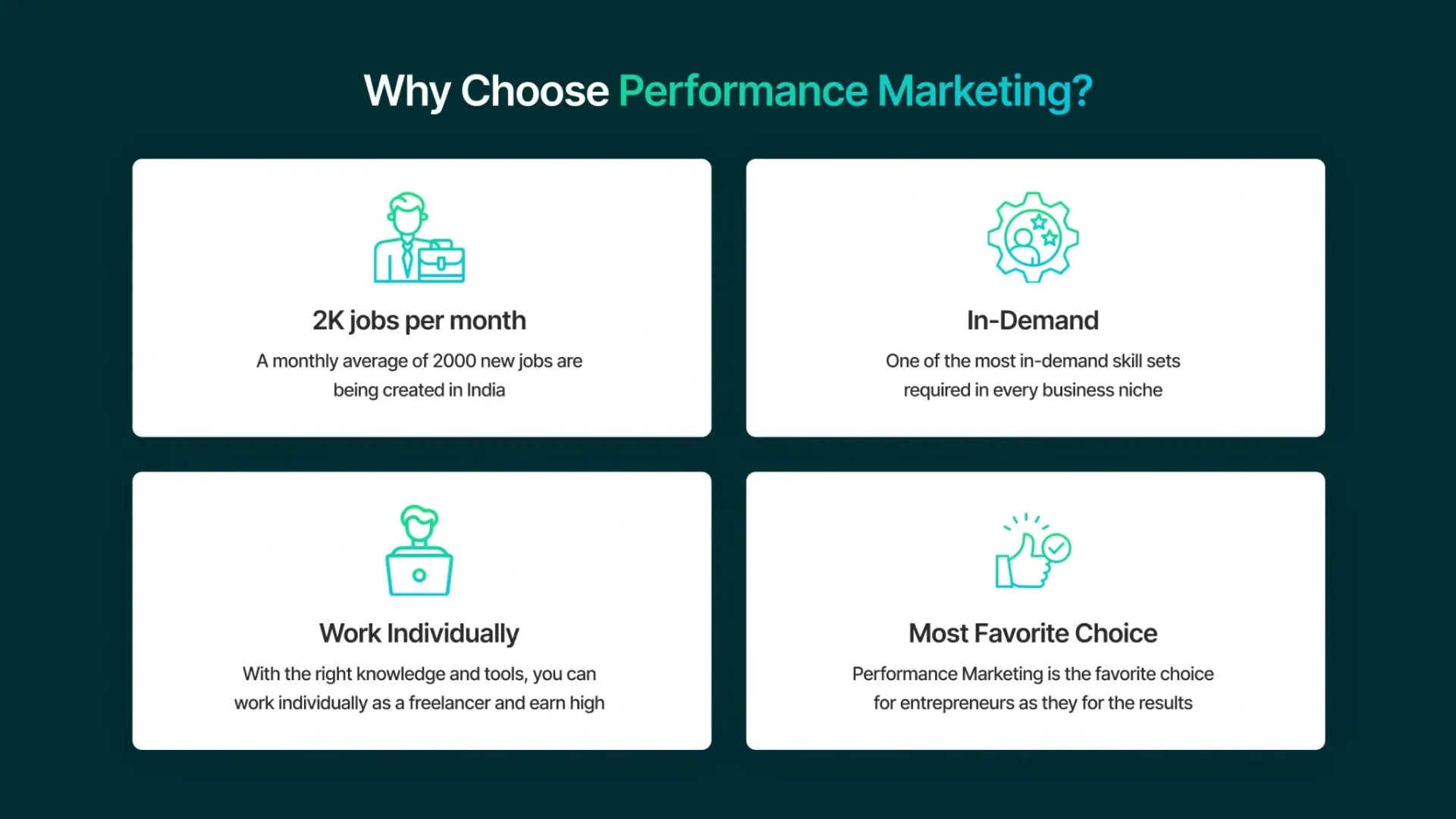 Webinar Funnel for Marketing Workshop - performance marketing