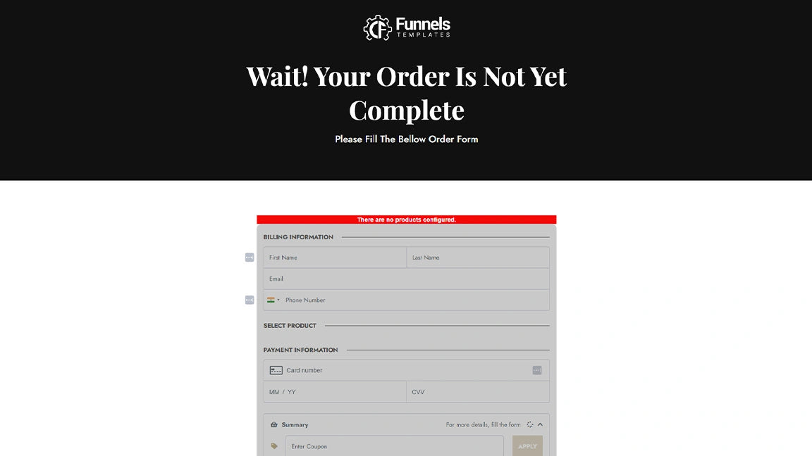 Order Complete - Luxury Wine & Spirits Store