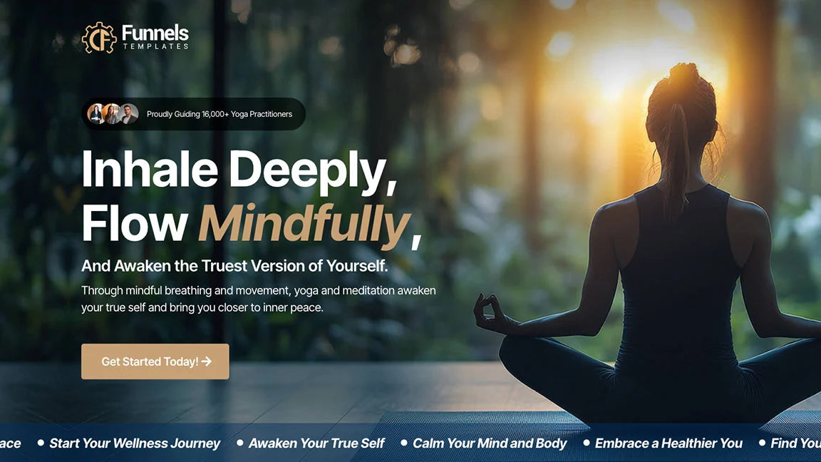 Inhale Deeply Flow Mindfully - Yoga & Meditation – Wellness Program